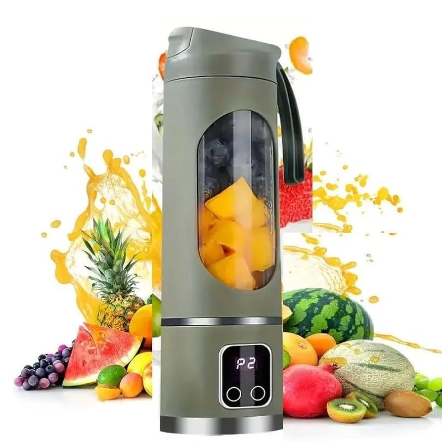 Portable rechargeable Green electric juicer