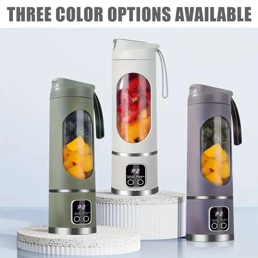 Portable rechargeable Green electric juicer