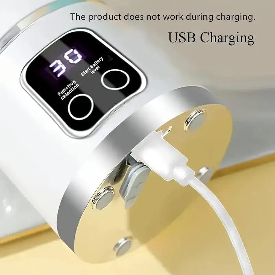 Portable rechargeable Green electric juicer