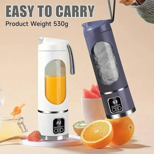 Portable rechargeable Green electric juicer